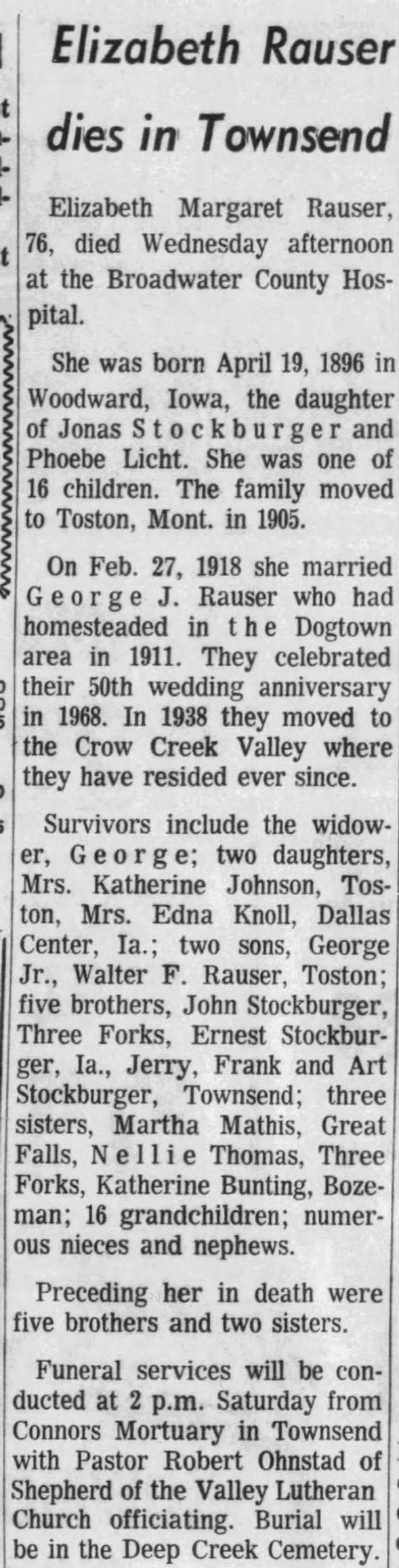 Clipping from The Independent-Record